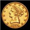 Image 2 : ***Auction Highlight*** 1854-p Gold Liberty Eagle $10 Graded Select Unc By USCG (fc)