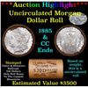 Image 1 : ***Auction Highlight*** 1885 & CC Uncirculated Morgan Dollar Shotgun Roll (fc)