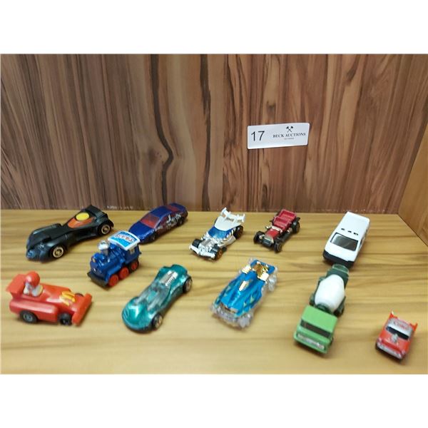 Assortment of Small Toy Cars