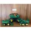 Image 1 : 3 Plastic John Deere Toy Vehicles