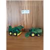 Image 3 : 3 Plastic John Deere Toy Vehicles
