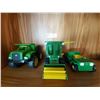 Image 1 : 3 John Deere Plastic Toy Vehicles