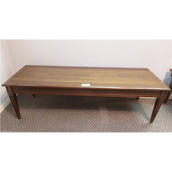 Vintage Coffee Table 54 Long x 20 Deep x16 High