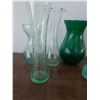 Image 2 : 6 Pieces of Green Assorted Crackled Glass