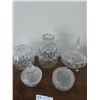 Image 2 : Assortment of Glass & Crystal Candy Dishes & More