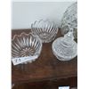Image 3 : Assortment of Glass & Crystal Candy Dishes & More