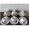 Image 4 : 6 Assorted Cups & Saucers