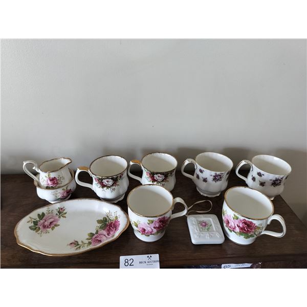 Assortment of Royal Albert China