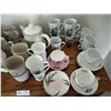 Image 3 : Large Assortment of China/Ceramic Cups & Saucers
