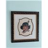 Image 10 : 10 Indiginous Needle Point Portraits  Large 15 High x 13 1/2 Wide