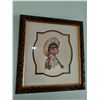 Image 4 : 10 Indiginous Needle Point Portraits  Large 15 High x 13 1/2 Wide