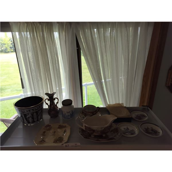 Assortment of Ornate Glass & China