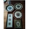 Image 1 : 5 Framed Needlepoint Images