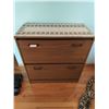Image 1 : 2 Drawer Shoe Storage Cabinet  34 1/2 High x 33 Wide x 16 Deep