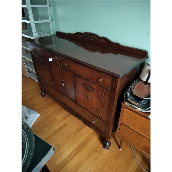 Wooden Sideboard  36 1/2/ High x 53 1/2 Wide x 19 Deep