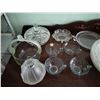 Image 5 : Assorted Glassware & Serving Dishes Including Bubble Glass