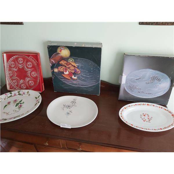 Assorted Decorative Platters