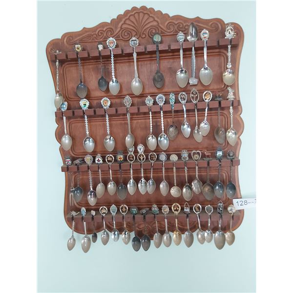 Teaspoon Collection with Rack