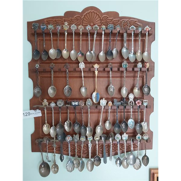 Teaspoon Collection with Rack