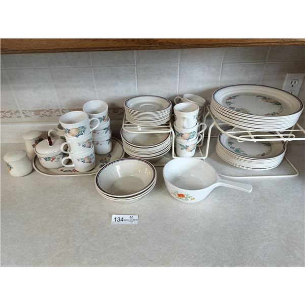 Assortment of Corelle & Corningware Dishes