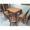 Image 1 : Kitchen Table & 4 Chairs  30 High x 48 Long x 36 Wide