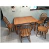 Image 2 : Kitchen Table & 4 Chairs  30 High x 48 Long x 36 Wide