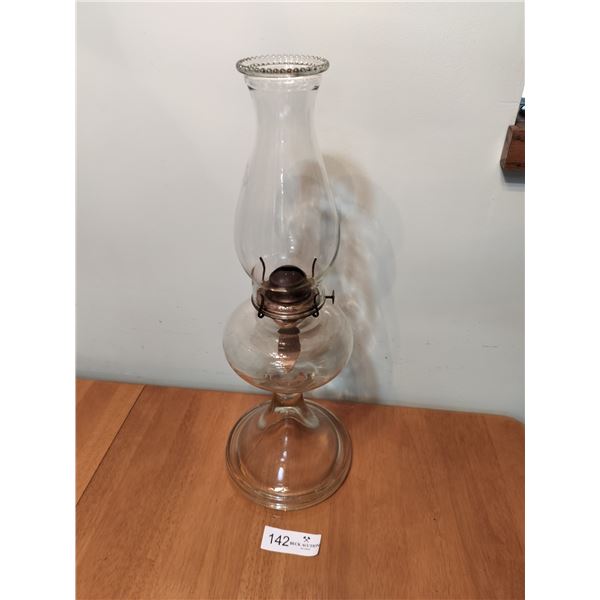 Keorsene Hurricane Lamp 19 inches High