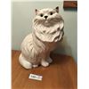 Image 1 : Large Porcelain Cat Statue 14 Inches High