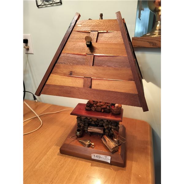 Unique Fireplace Lamp