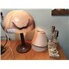 Image 1 : 3 Small Table Lamps Tallest is 17 1/2/ Inches High