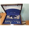 Image 1 : Rogers Bros. Silver Plated Cutlery Set with Box