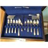 Image 2 : Rogers Bros. Silver Plated Cutlery Set with Box