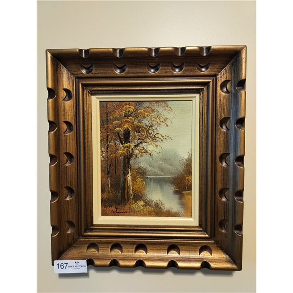 Oil Painting on Canvas - Artist Antonio 15 Wide x 17 High