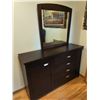 Image 2 : Wooden Dresser With Mirror