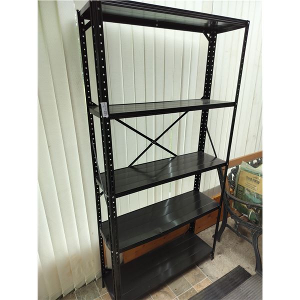 Metal Storage Shelf 70 1/2 High x 36 1/2 Wide x 12 Deep