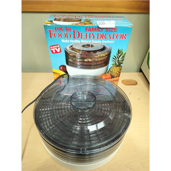K-Tel Family Size Food Dehydrator