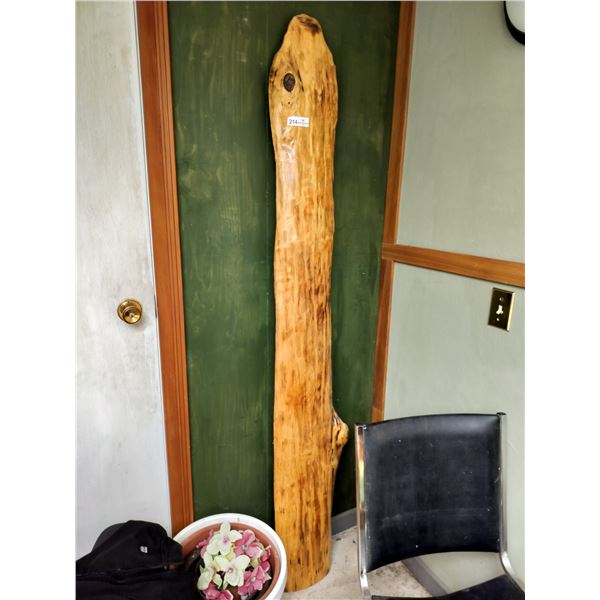 Decorative Varnished Tree Wall Decoration 76 inches Tall