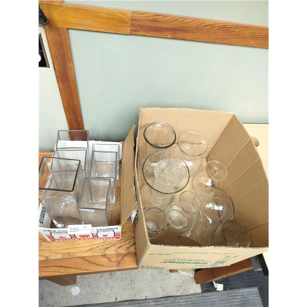 Large Collection of Glass Vases