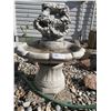 Image 2 : Stone Fountain (Not Tested)  21 Wide x 20 Deep x 31 High