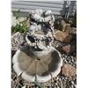 Image 4 : Stone Fountain (Not Tested)  21 Wide x 20 Deep x 31 High