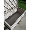 Image 4 : Suncast Plastic Storage Bin 53 Long x 27 1/4 Deep x 28 High