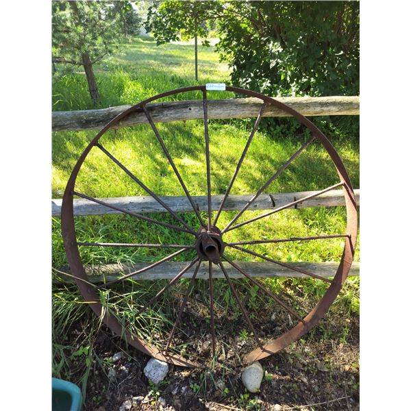 Vintage Wagon Wheel
