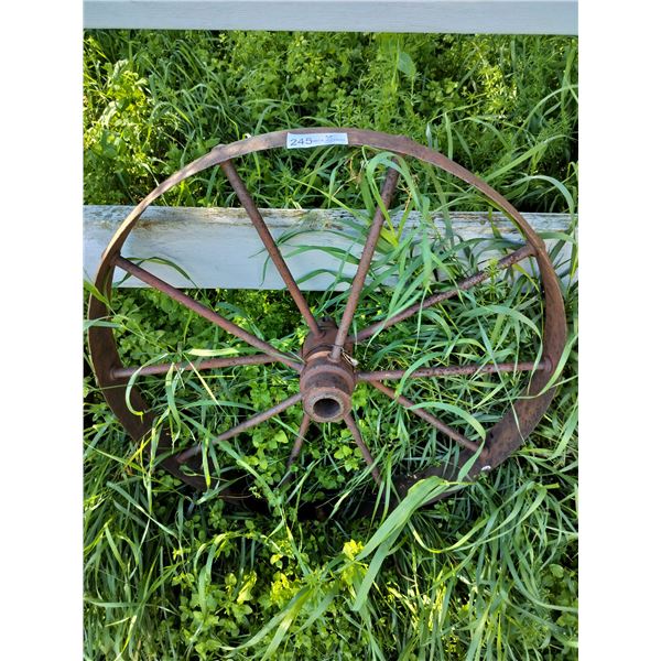 Iron Wagon Wheel 28 Diameter