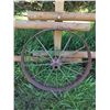Image 2 : Iron Wagon Wheel 31 " Diameter