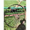 Image 1 : Iron Wagon Wheel 49 1/2 " Diameter