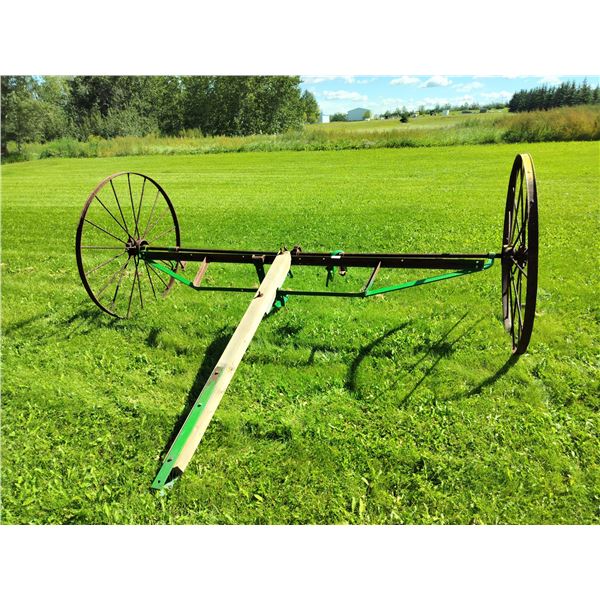 Vintage Farm Wagon 52 High x 124 Wide x Approx 104 Deep