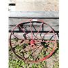 Image 1 : Iron Wagon Wheel 31" Diameter