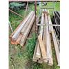 Image 2 : Approximately 22 - 4 x 4 Wood Pieces, Various Lenghts (Rack not included)