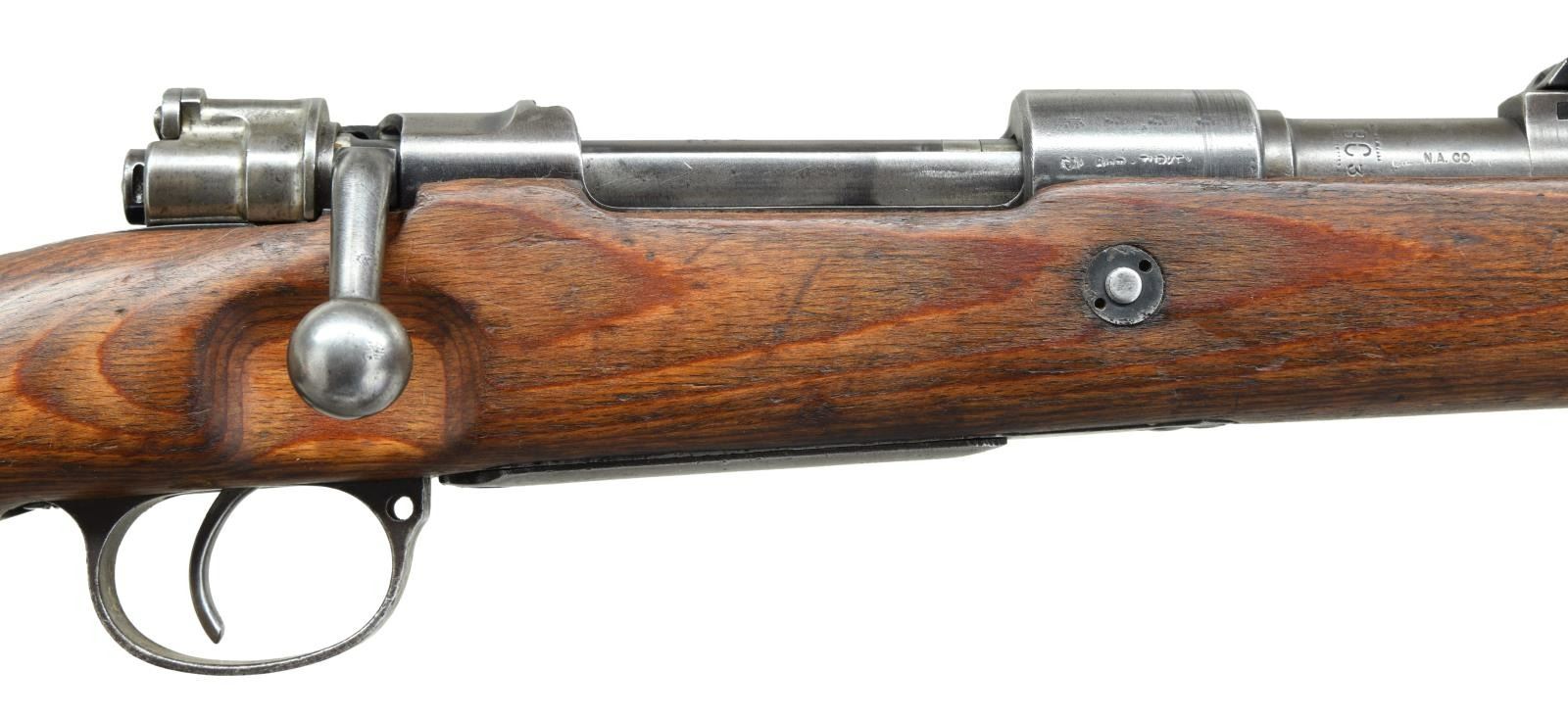 EARLY WW2 STEYR K98K BOLT ACTION RIFLE.