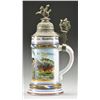 Image 2 : IMPERIAL GERMAN REGIMENTAL STEIN FROM THE 1st